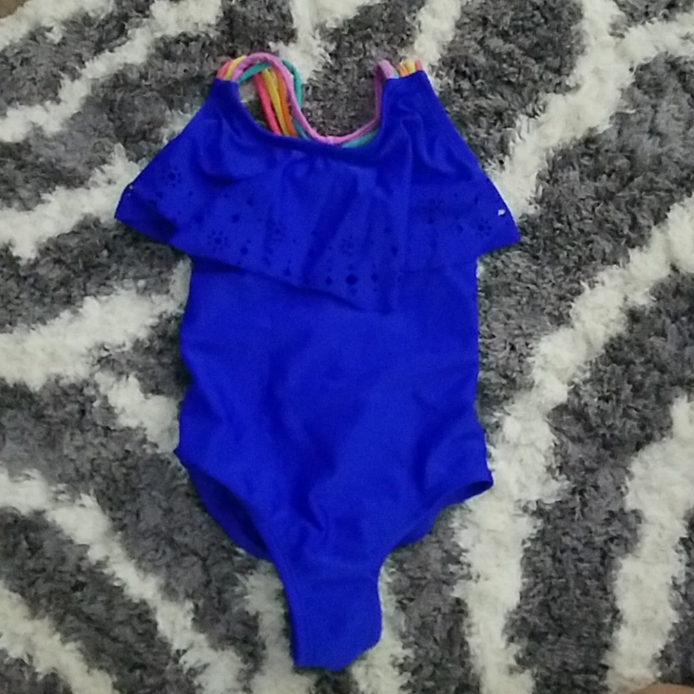 Cat & Jack swim suit one piece XS 4/5